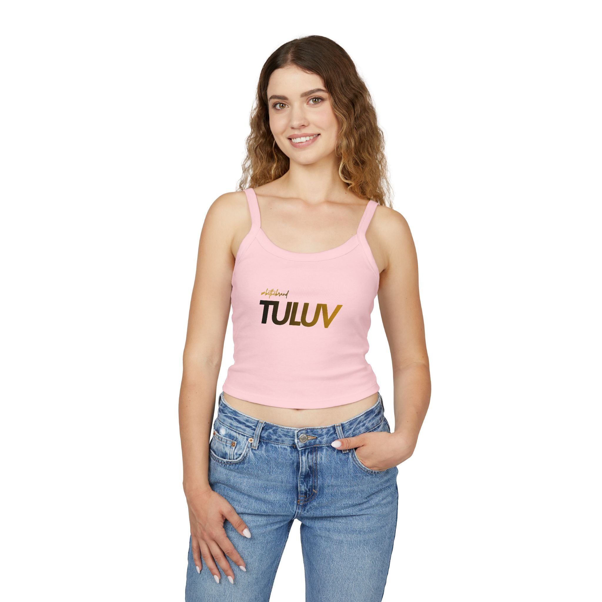 Tuluv Logo Spaghetti Strap Tank - TULUV