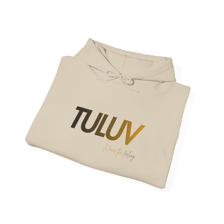 Tuluv Logo Hoodie — Minimalist White Pullover - TULUV