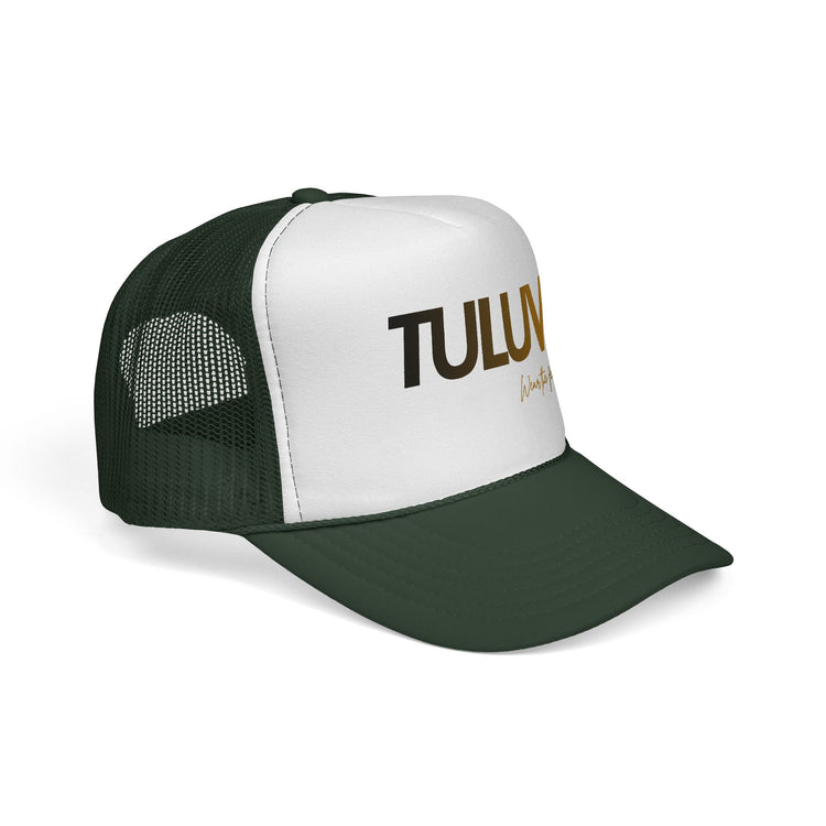 TULUV Trucker Hat — Retro Red, White & Blue Mesh Cap - TULUV