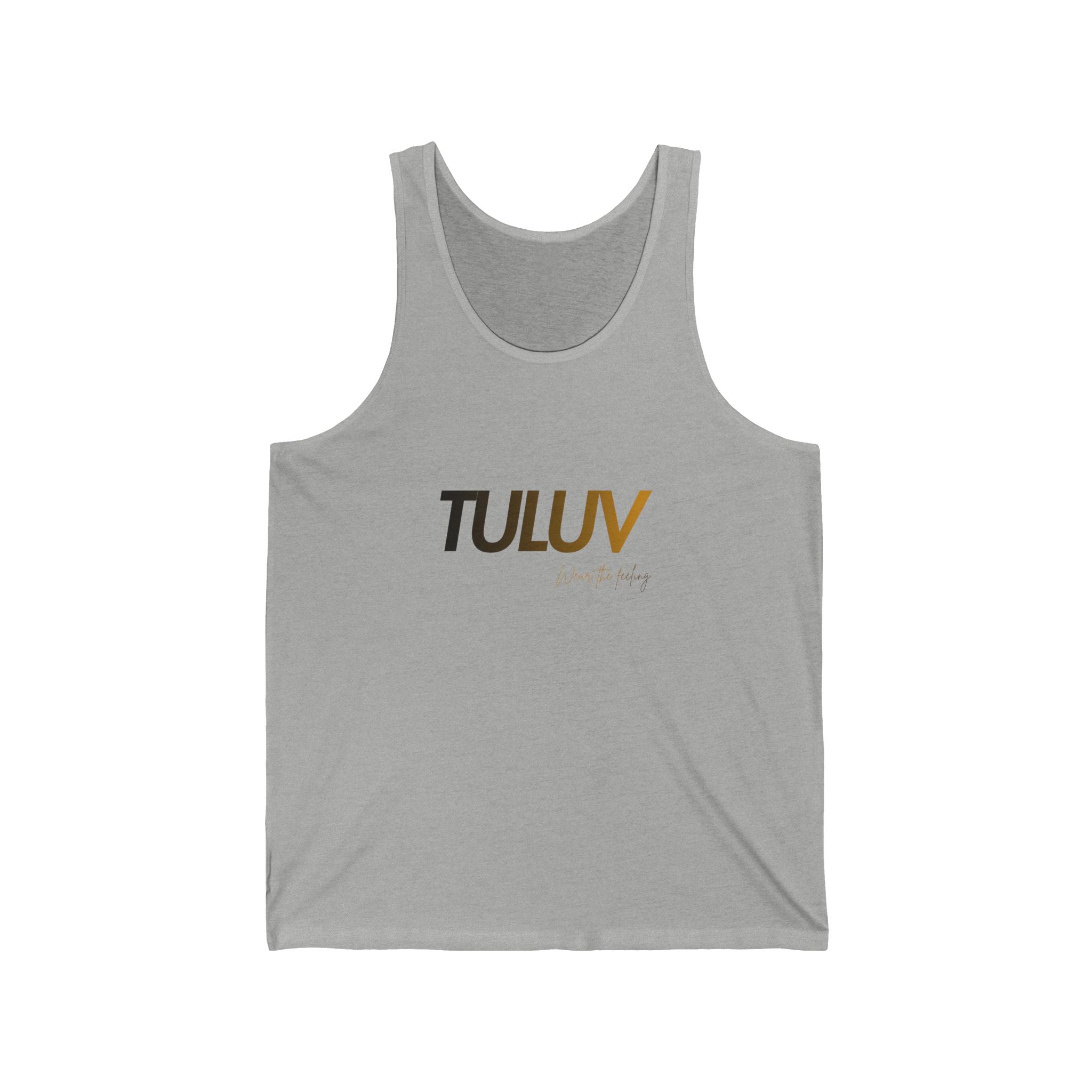 TULUV Logo Tank Top — Minimalist Athletic Jersey Tank - TULUV