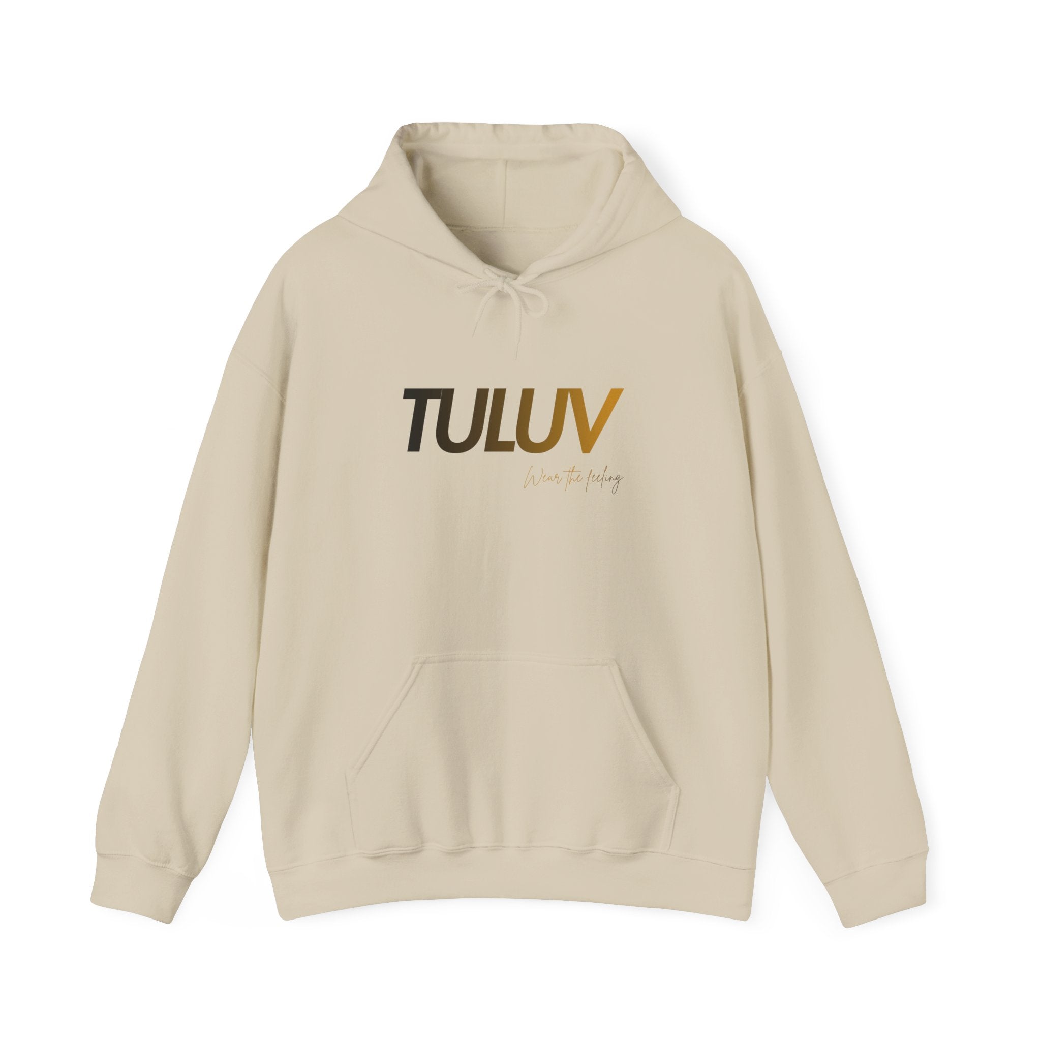 Tuluv Logo Hoodie — Minimalist White Pullover - TULUV