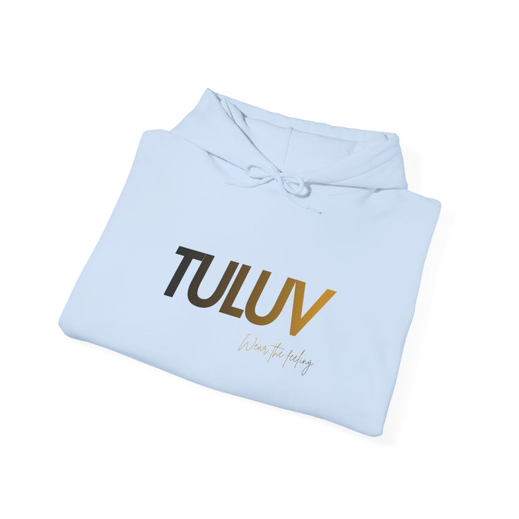 Tuluv Logo Hoodie — Minimalist White Pullover - TULUV