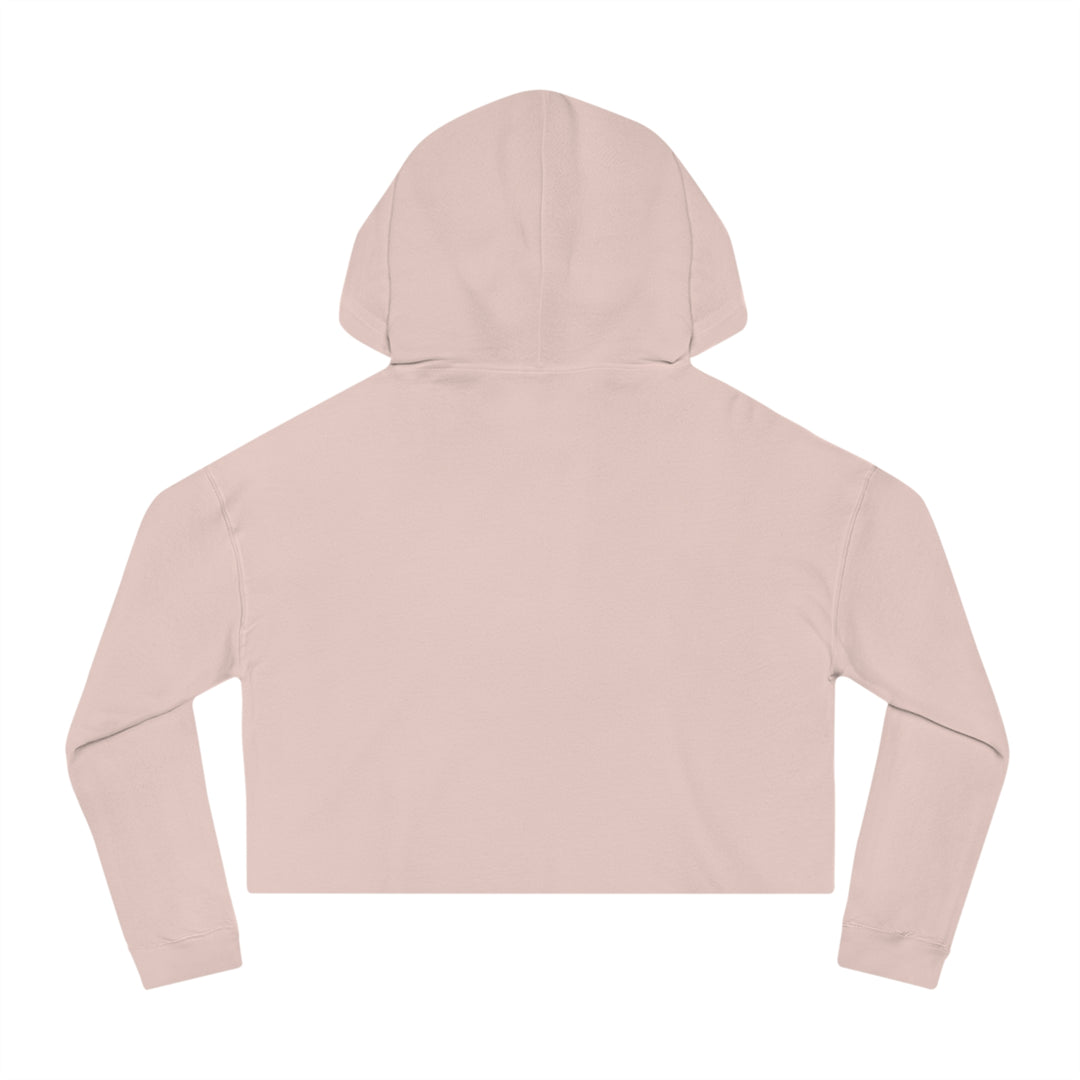 Tuluv Cropped Hoodie — Women's Minimal Logo Hooded Sweatshirt - TULUV