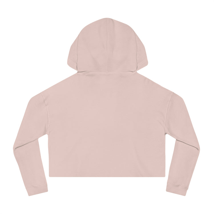 Tuluv Cropped Hoodie — Women's Minimal Logo Hooded Sweatshirt - TULUV