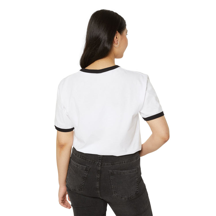 T-Shirt — Retro Ringer Tee with "TULUV" Logo - TULUV