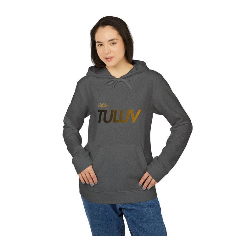 TULUV Hoodie - Minimal Logo Streetwear Fleece Hoodie - TULUV