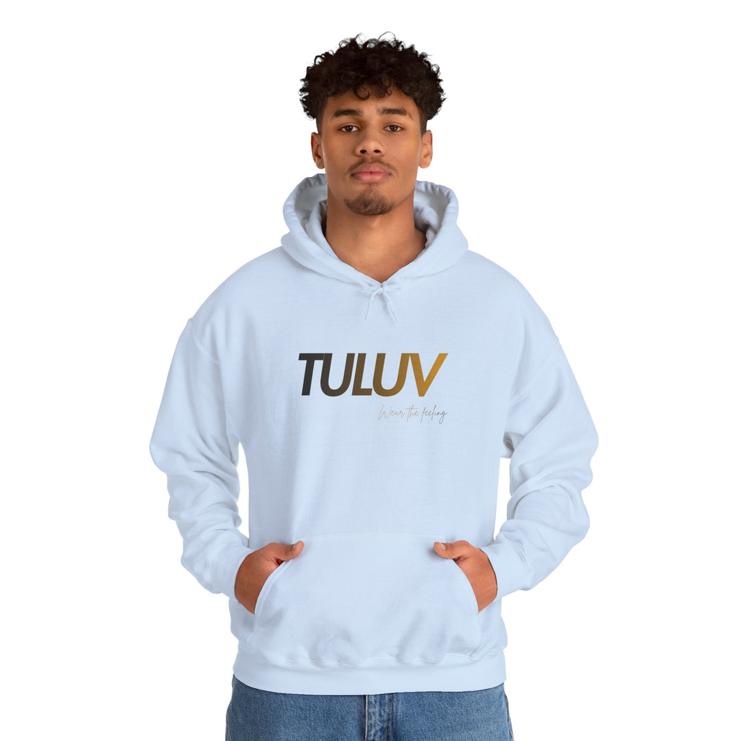 Tuluv Logo Hoodie — Minimalist White Pullover - TULUV