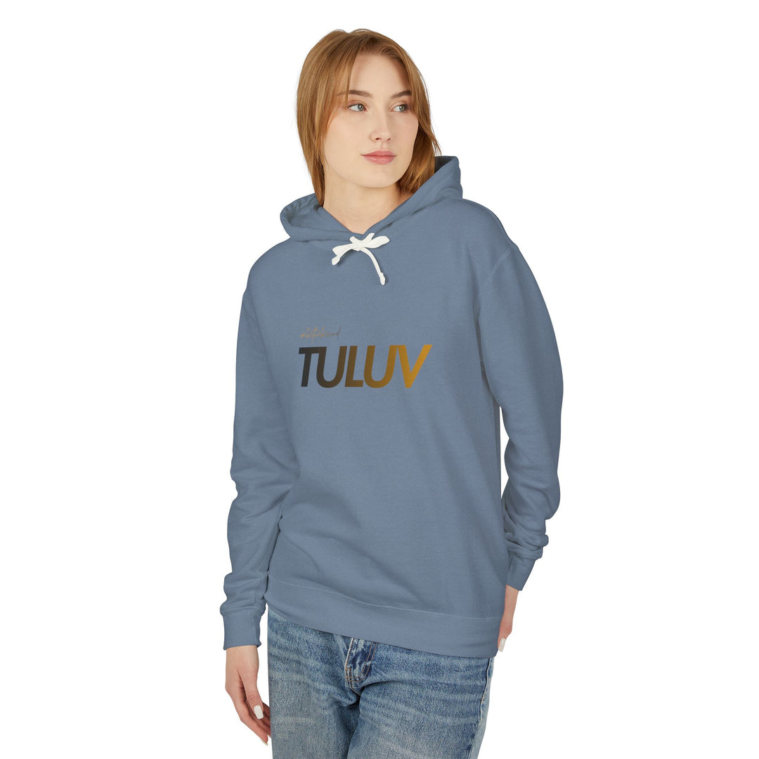 Tuluv Logo Hoodie — Lightweight Cream Pullover - TULUV
