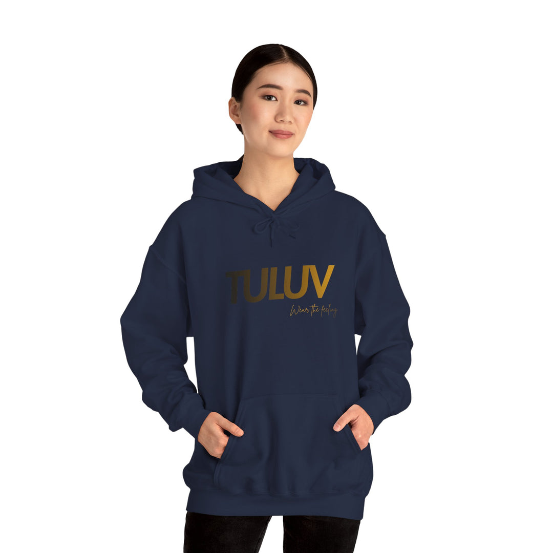 Tuluv Logo Hoodie — Minimalist White Pullover - TULUV