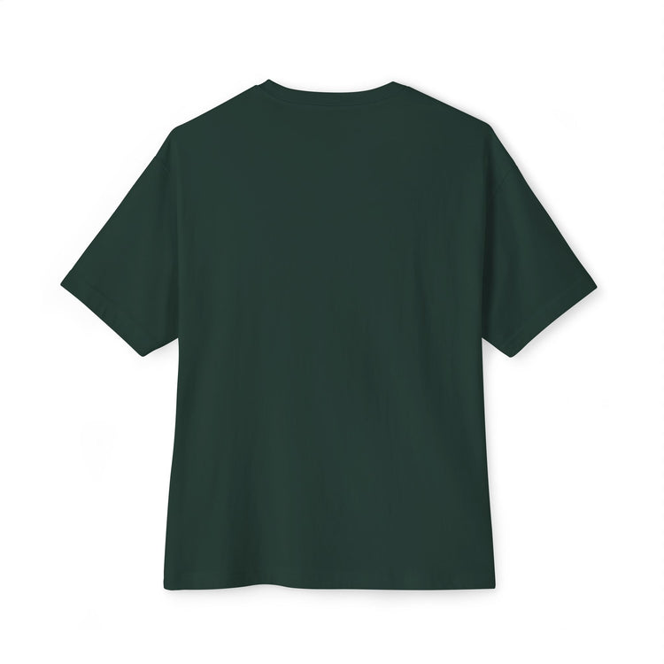 Tee — Minimal "TULUV" Logo Oversized Boxy T-Shirt - TULUV