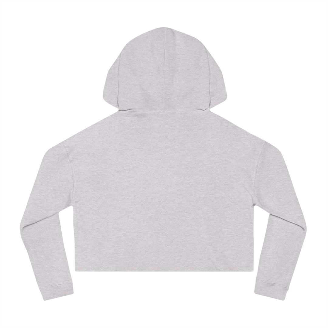 Tuluv Cropped Hoodie — Women's Minimal Logo Hooded Sweatshirt - TULUV