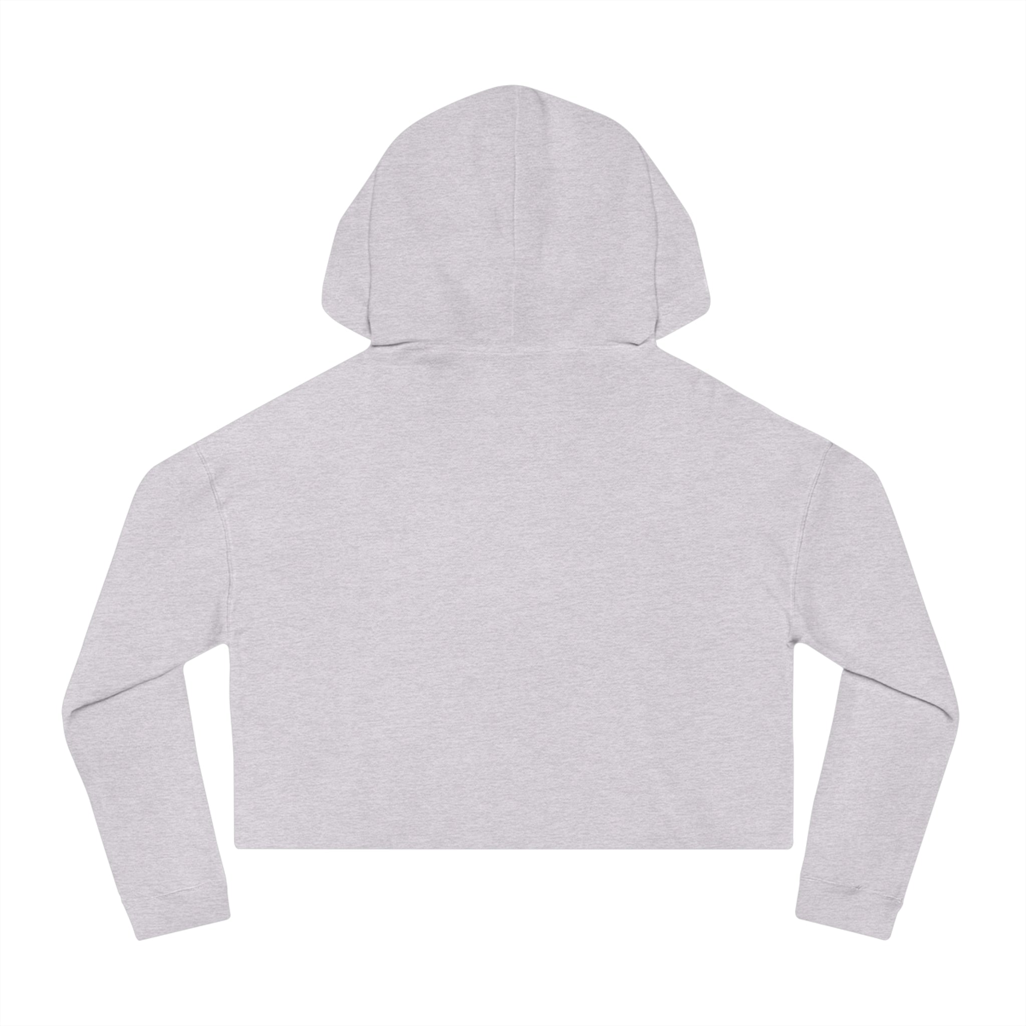Tuluv Cropped Hoodie — Women's Minimal Logo Hooded Sweatshirt - TULUV