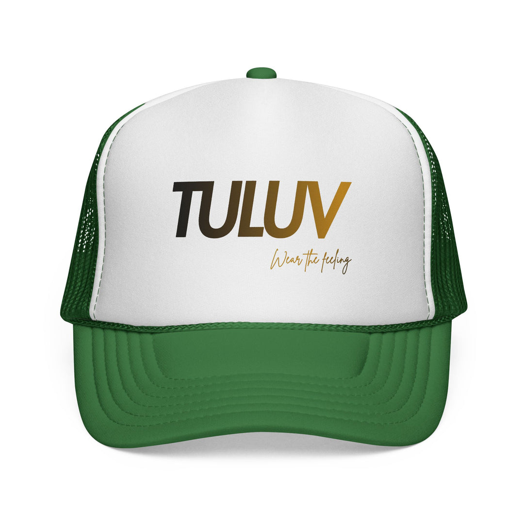 TULUV Trucker Hat — Retro Red, White & Blue Mesh Cap - TULUV