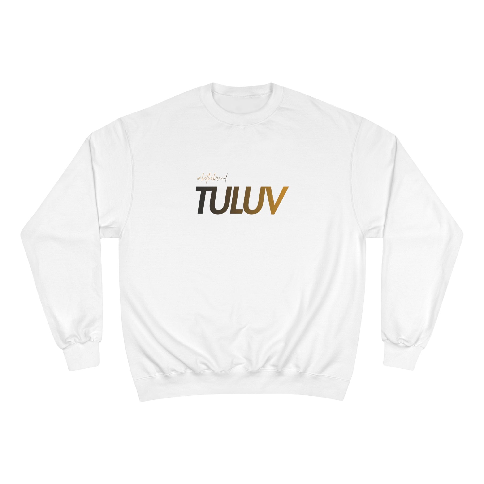 TULUV Champion Sweatshirt — Minimal Logo Crewneck - TULUV