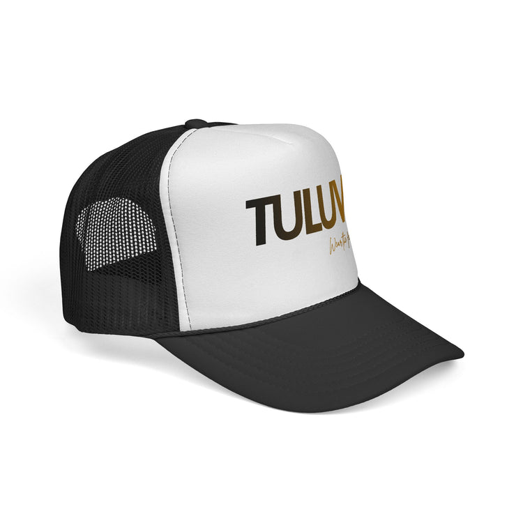 TULUV Trucker Hat — Retro Red, White & Blue Mesh Cap - TULUV