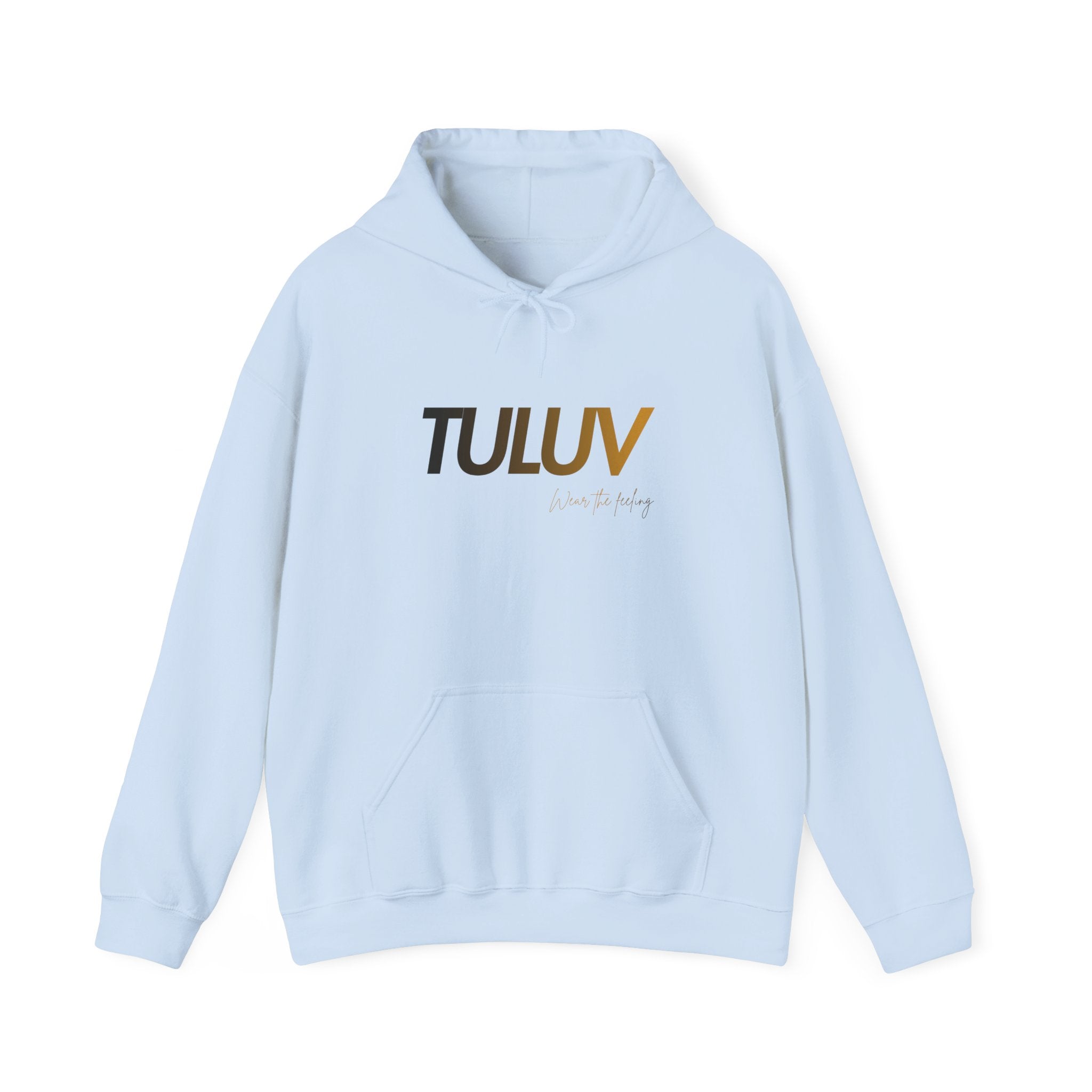 Tuluv Logo Hoodie — Minimalist White Pullover - TULUV