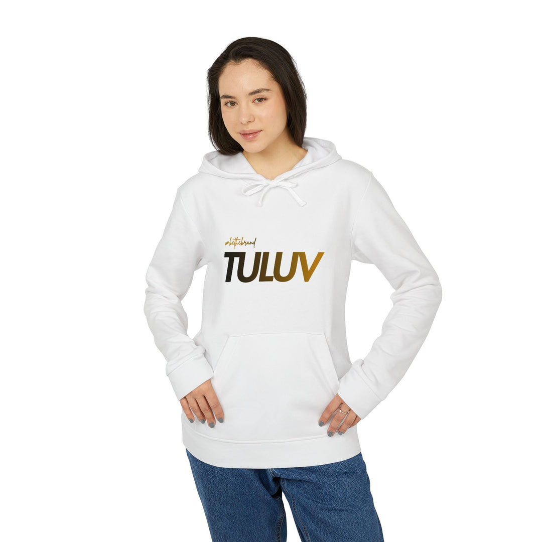 TULUV Hoodie - Minimal Logo Streetwear Fleece Hoodie - TULUV