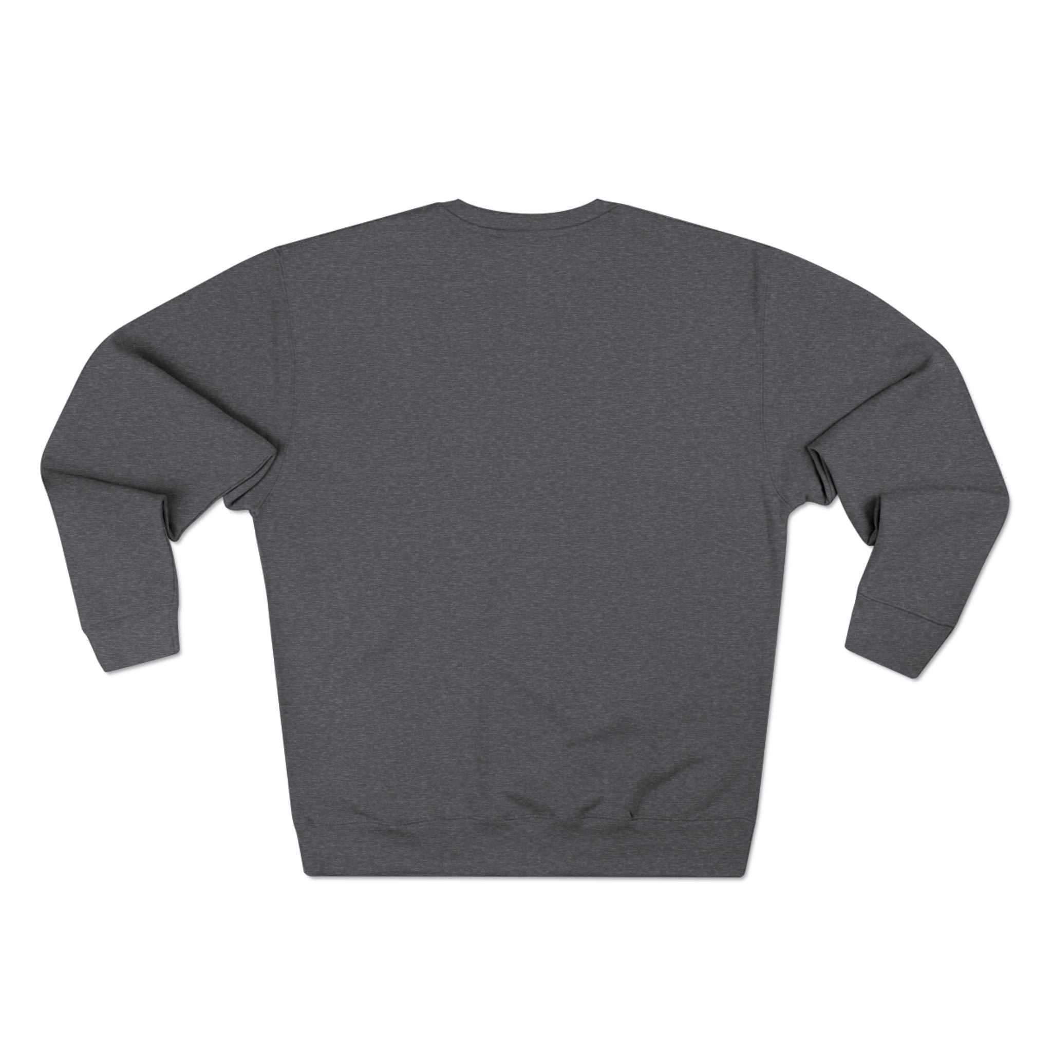 TULUV Minimal Logo Crewneck Sweatshirt — Casual Lightweight Pullover - TULUV