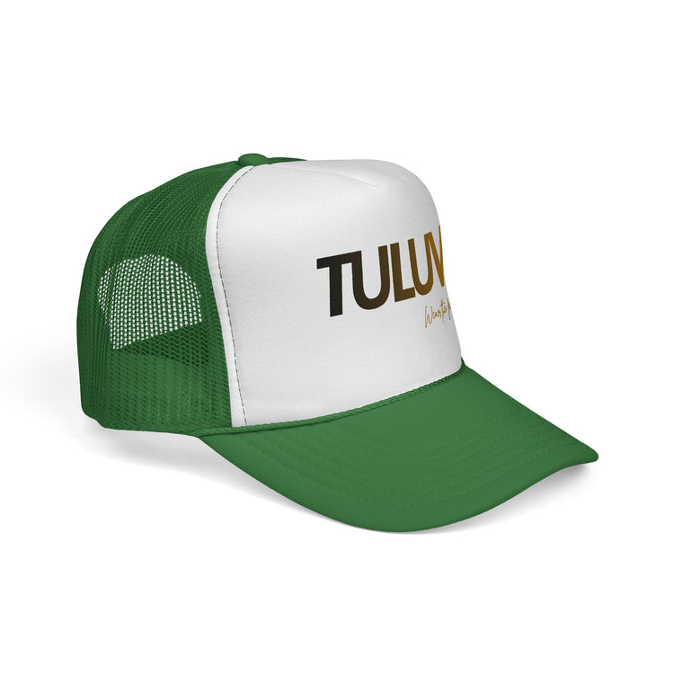 TULUV Trucker Hat — Retro Red, White & Blue Mesh Cap - TULUV