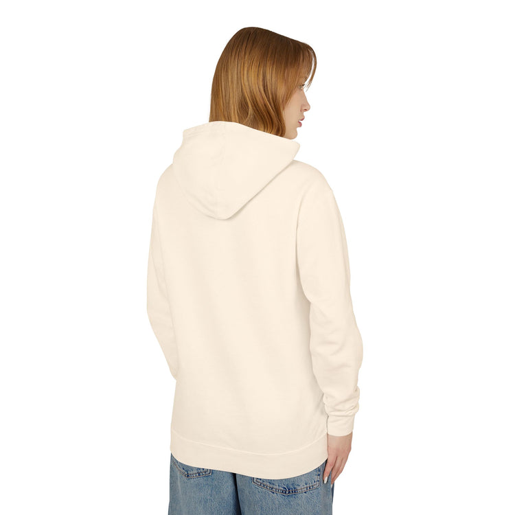 Tuluv Logo Hoodie — Lightweight Cream Pullover - TULUV