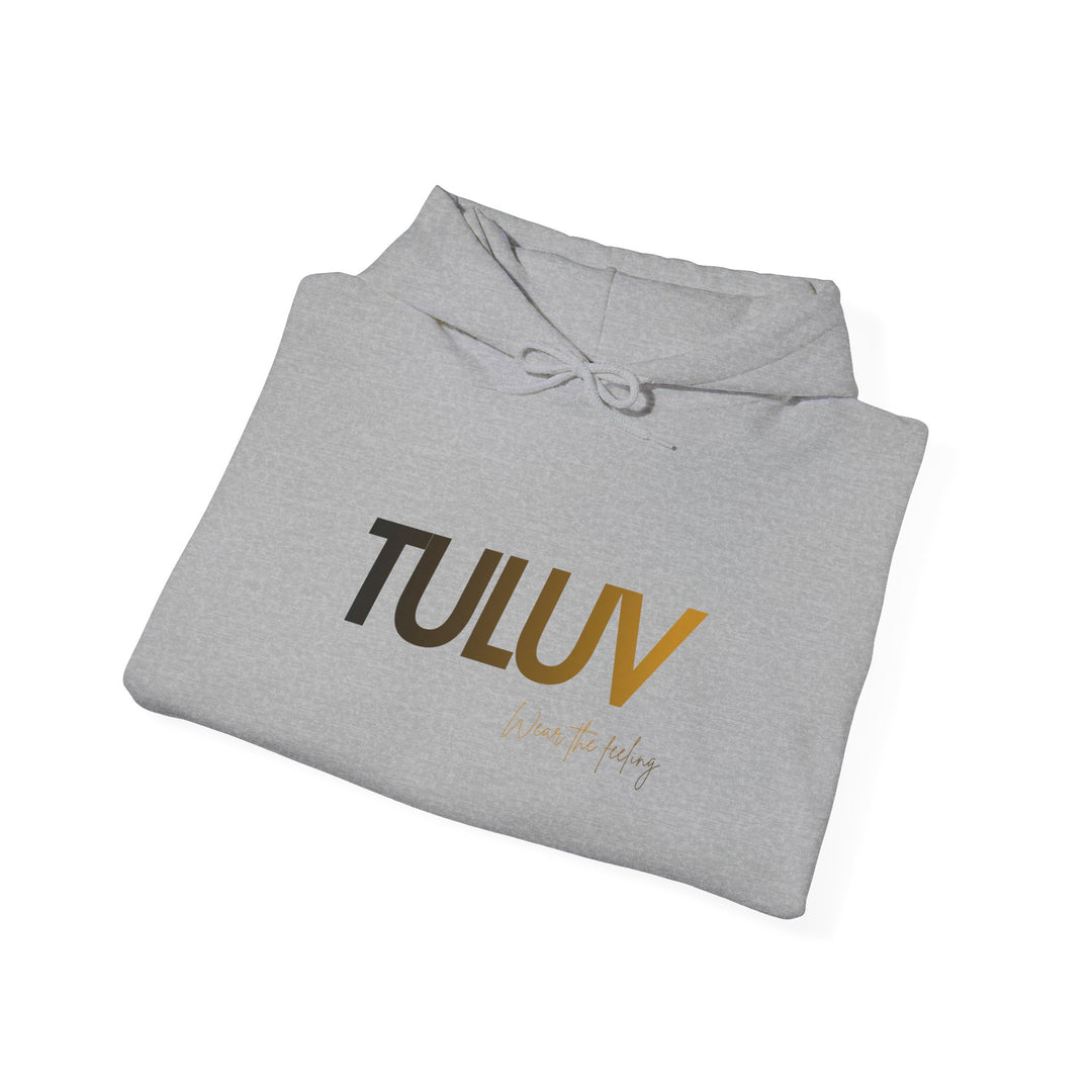 Tuluv Logo Hoodie — Minimalist White Pullover - TULUV