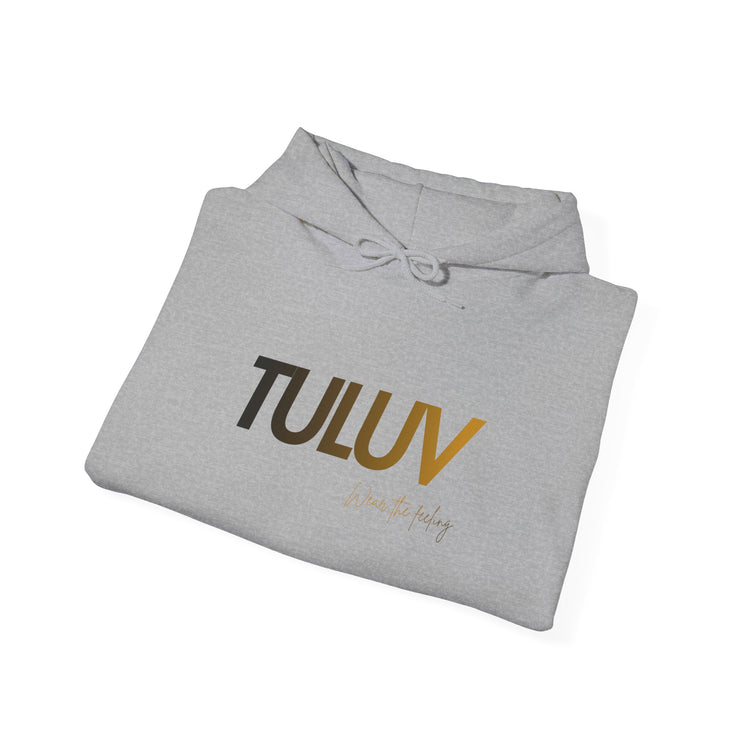 Tuluv Logo Hoodie — Minimalist White Pullover - TULUV