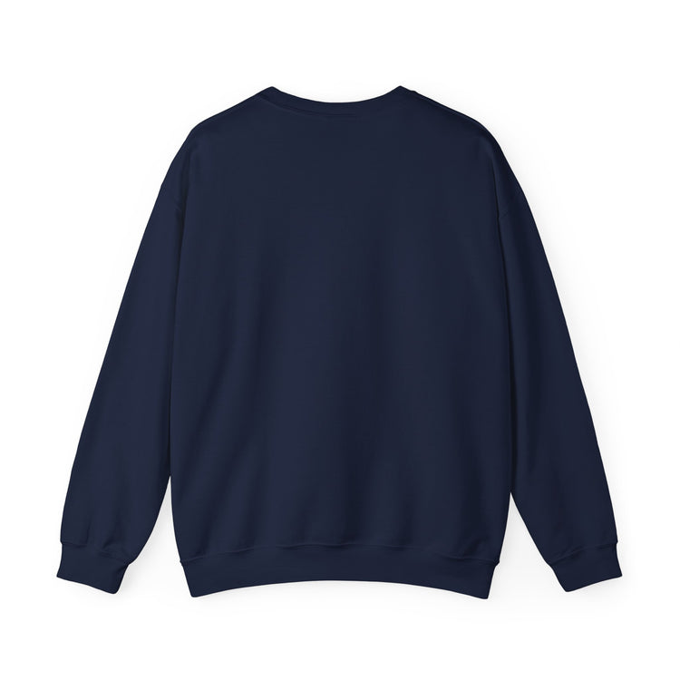 TULUV Logo Crewneck Sweatshirt — Minimalist White Pullover - TULUV
