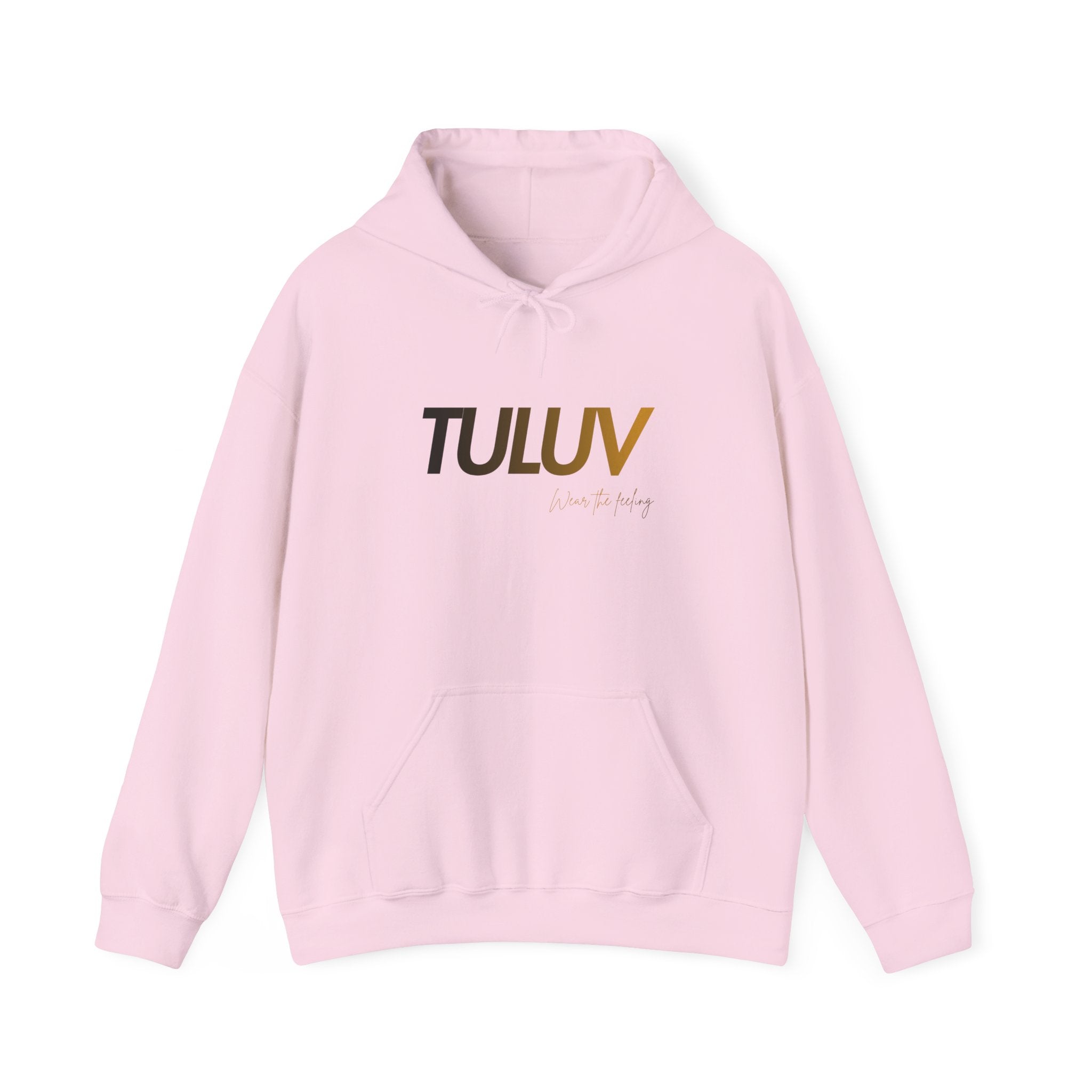 Tuluv Logo Hoodie — Minimalist White Pullover - TULUV