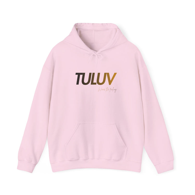 Tuluv Logo Hoodie — Minimalist White Pullover - TULUV