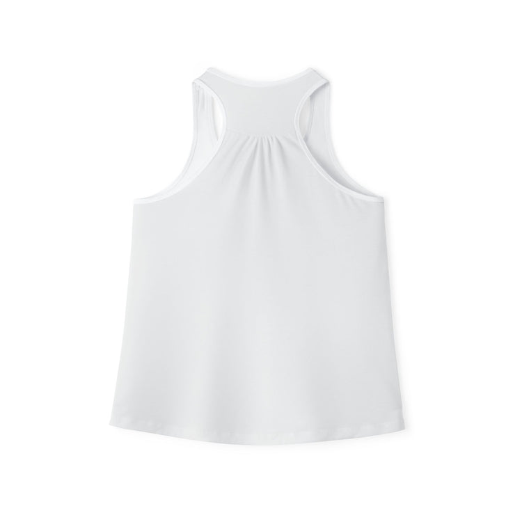 Women's Tank Top - Bold "TULUV" Logo Racerback Tank, Minimal Athletic Style - TULUV