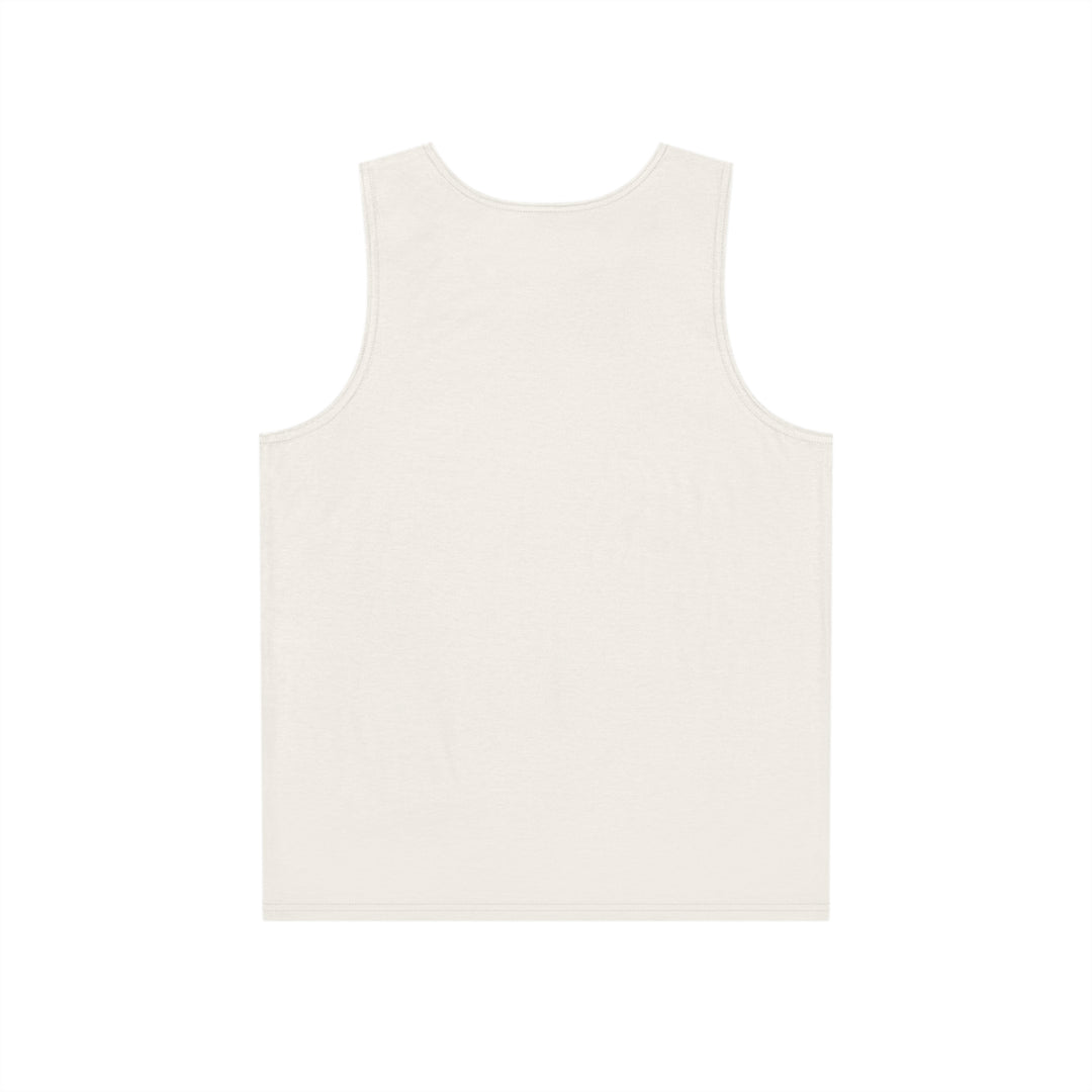 Men's All-Over Print Tank Top — Minimal White Summer Muscle Tee - TULUV