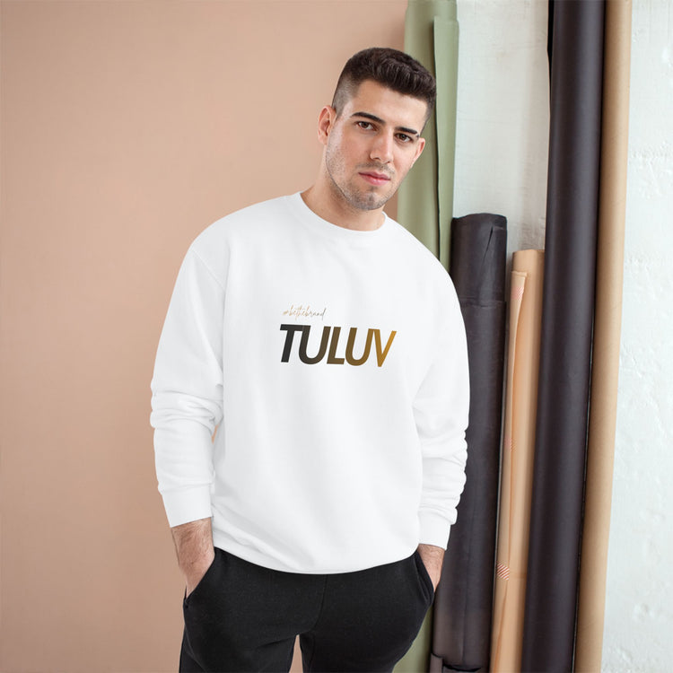 TULUV Champion Sweatshirt — Minimal Logo Crewneck - TULUV