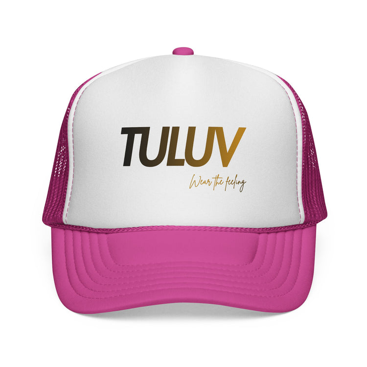 TULUV Trucker Hat — Retro Red, White & Blue Mesh Cap - TULUV