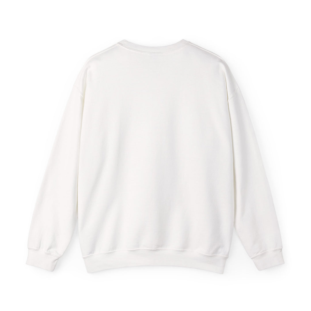 TULUV Logo Crewneck Sweatshirt — Minimalist White Pullover - TULUV