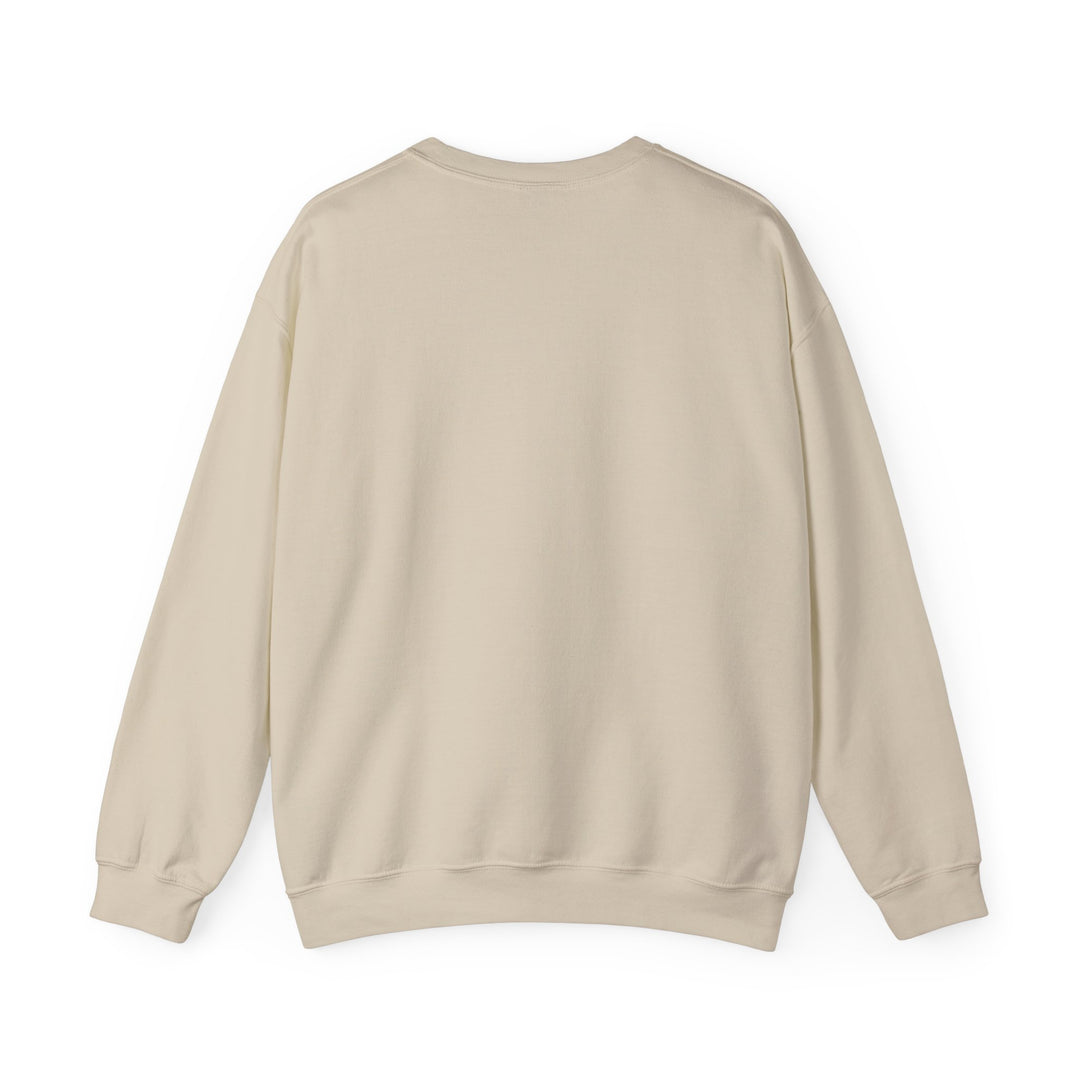 TULUV Logo Crewneck Sweatshirt — Minimalist White Pullover - TULUV