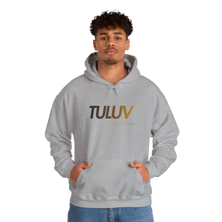 Tuluv Logo Hoodie — Minimalist White Pullover - TULUV