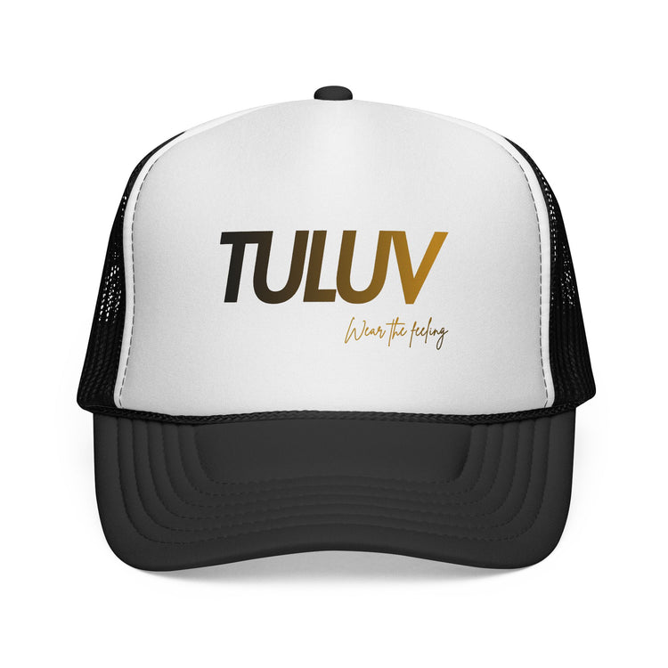 TULUV Trucker Hat — Retro Red, White & Blue Mesh Cap - TULUV