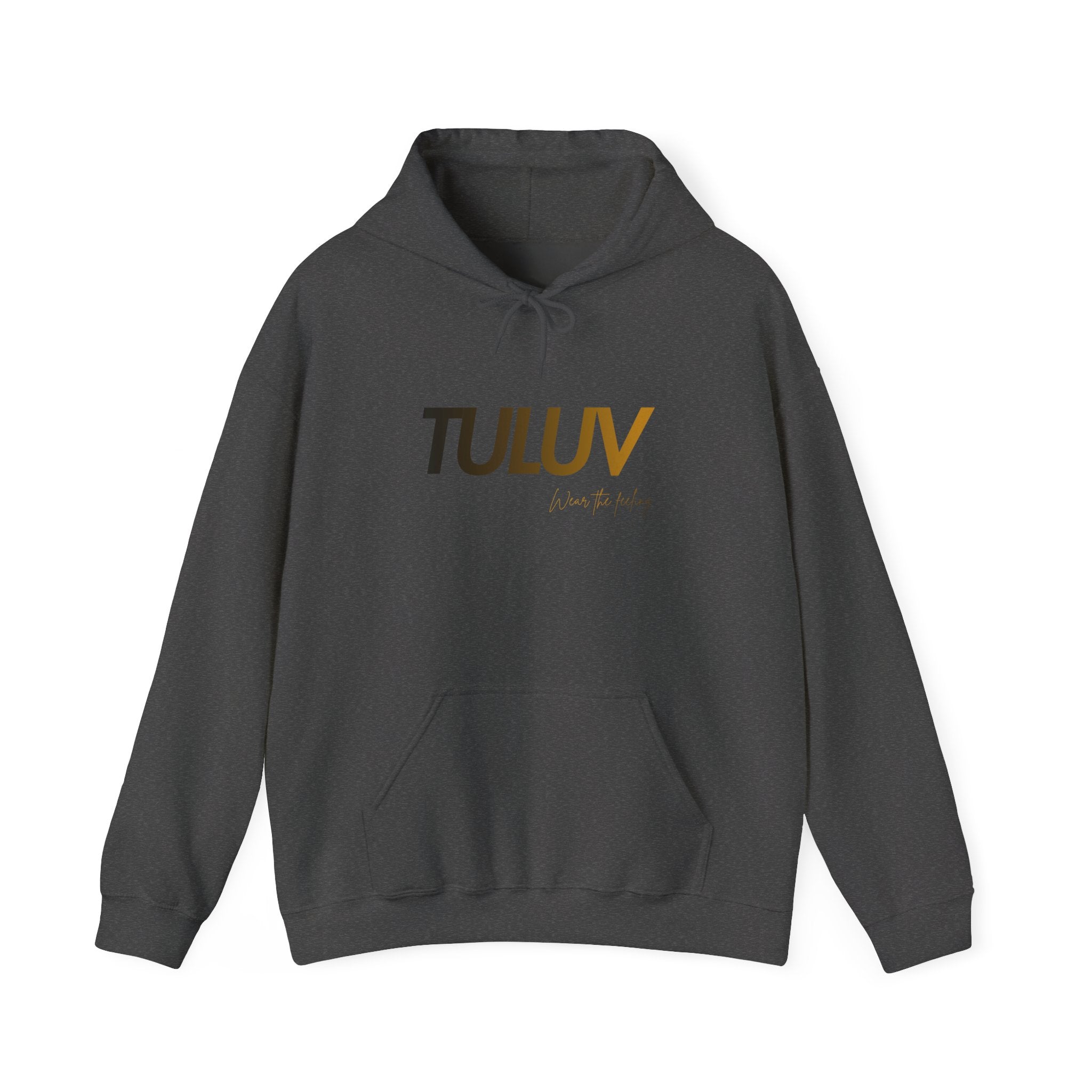Tuluv Logo Hoodie — Minimalist White Pullover - TULUV