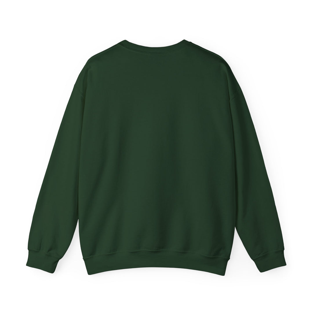 TULUV Logo Crewneck Sweatshirt — Minimalist White Pullover - TULUV