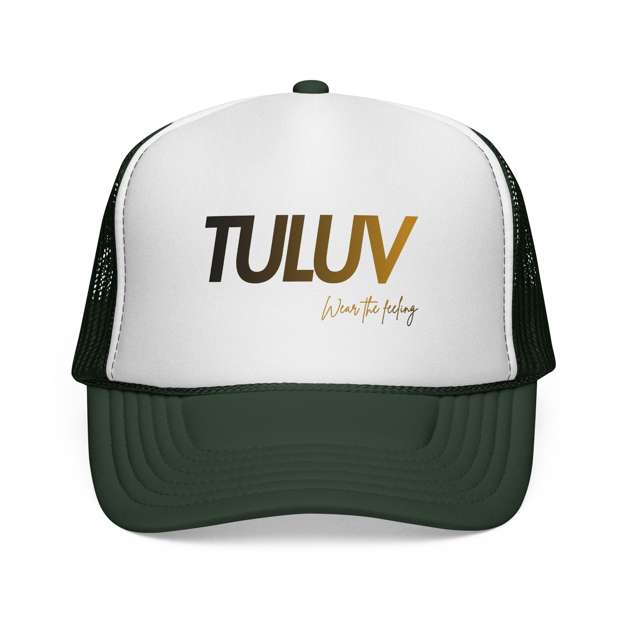 TULUV Trucker Hat — Retro Red, White & Blue Mesh Cap - TULUV