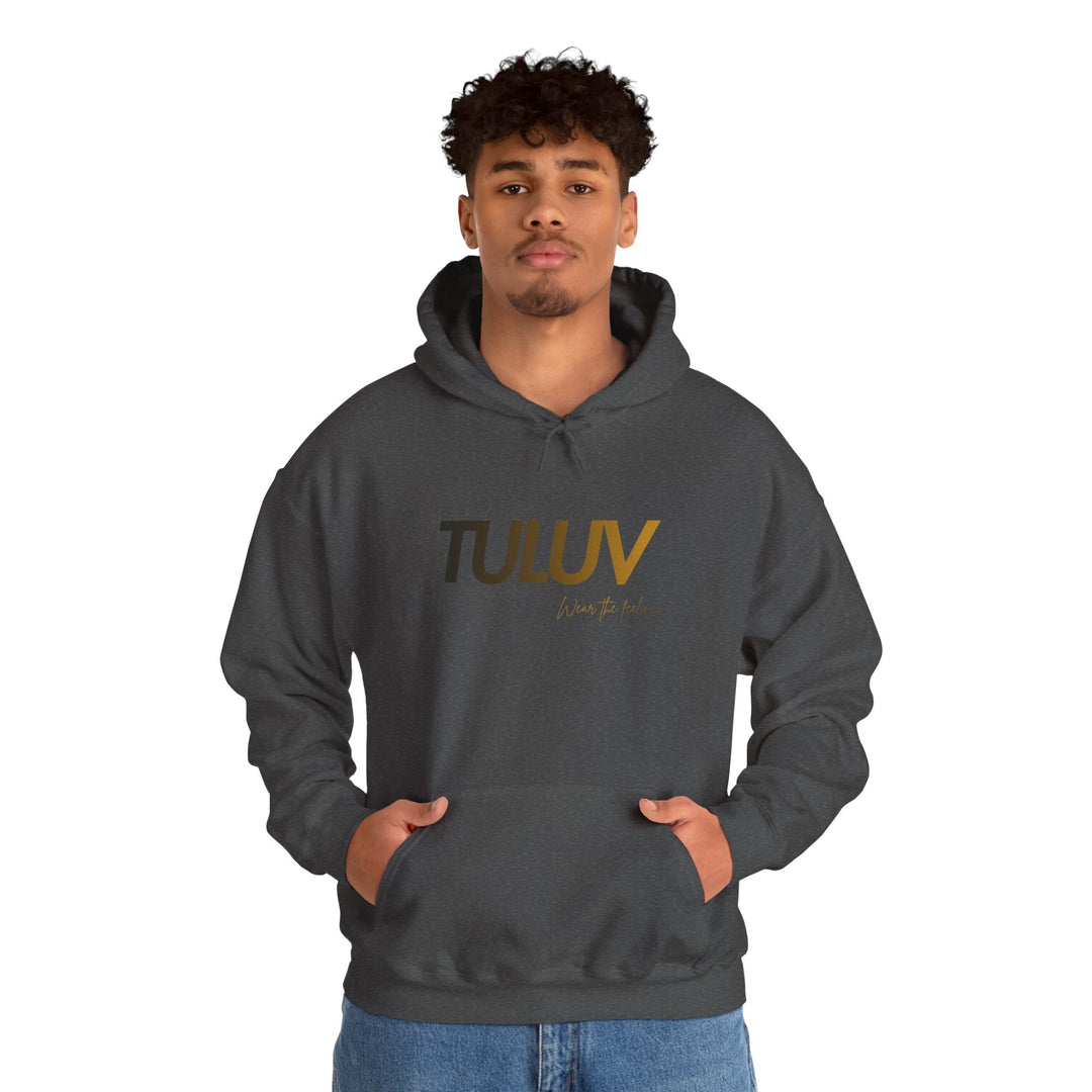 Tuluv Logo Hoodie — Minimalist White Pullover - TULUV