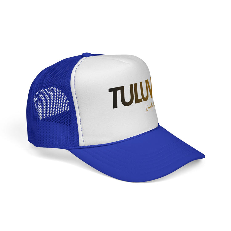 TULUV Trucker Hat — Retro Red, White & Blue Mesh Cap - TULUV