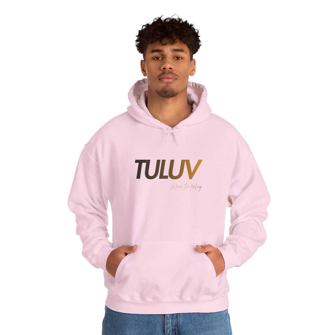 Tuluv Logo Hoodie — Minimalist White Pullover - TULUV