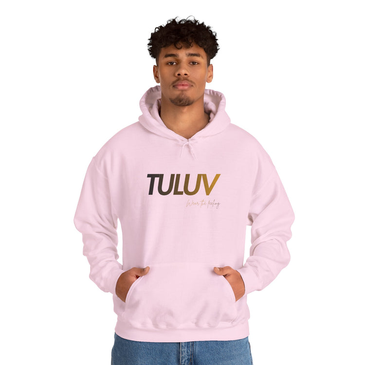 Tuluv Logo Hoodie — Minimalist White Pullover - TULUV