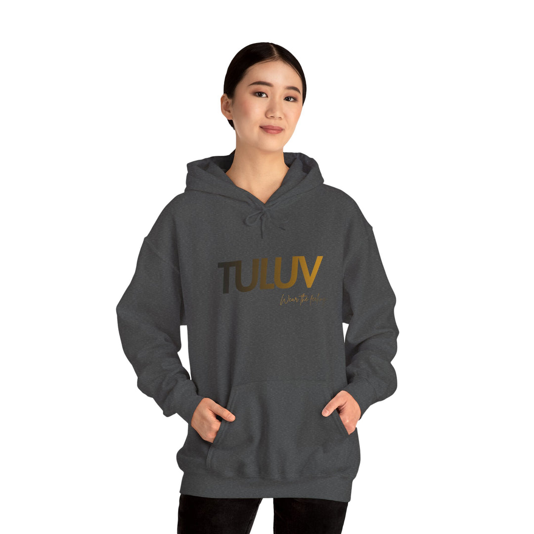 Tuluv Logo Hoodie — Minimalist White Pullover - TULUV