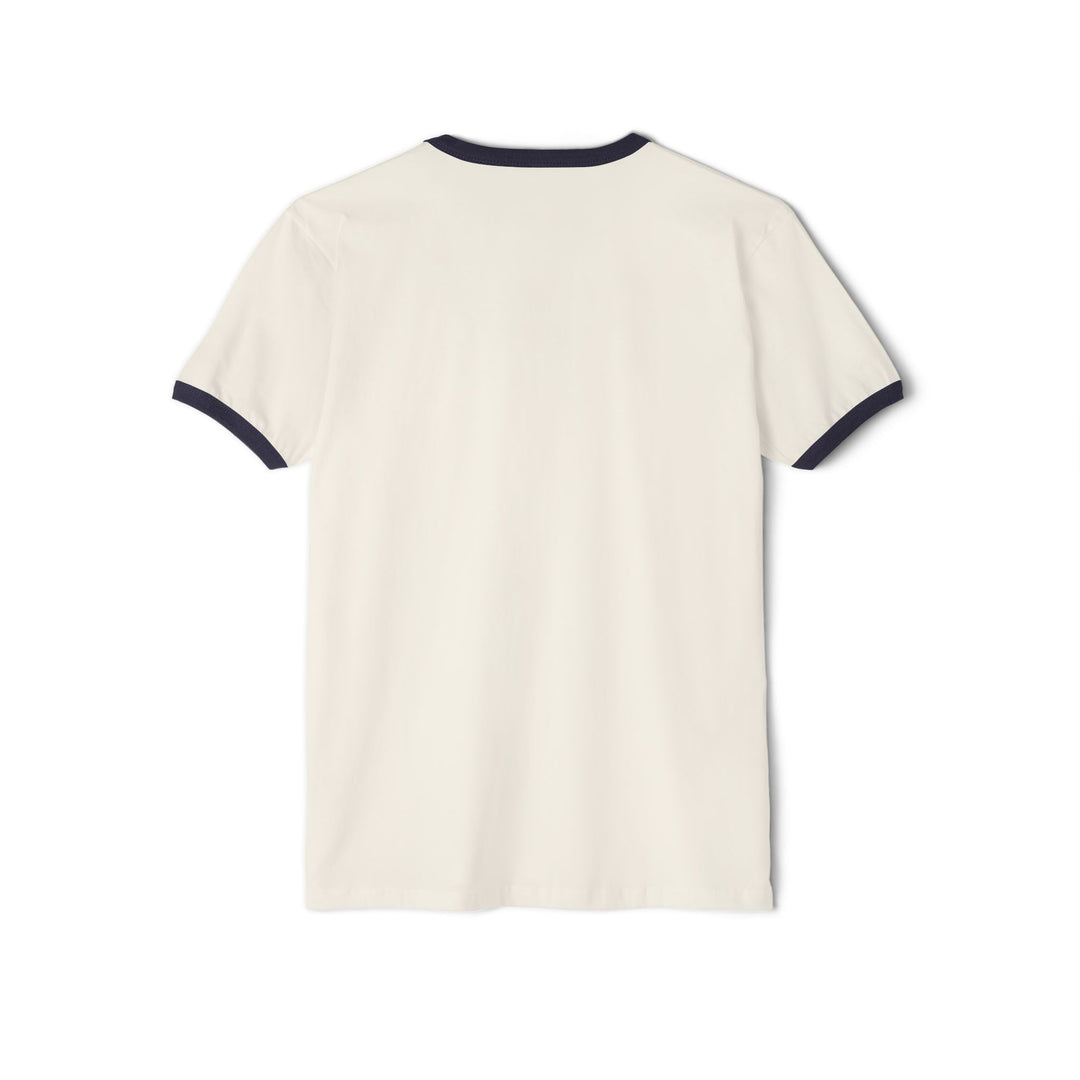 T-Shirt — Retro Ringer Tee with "TULUV" Logo - TULUV