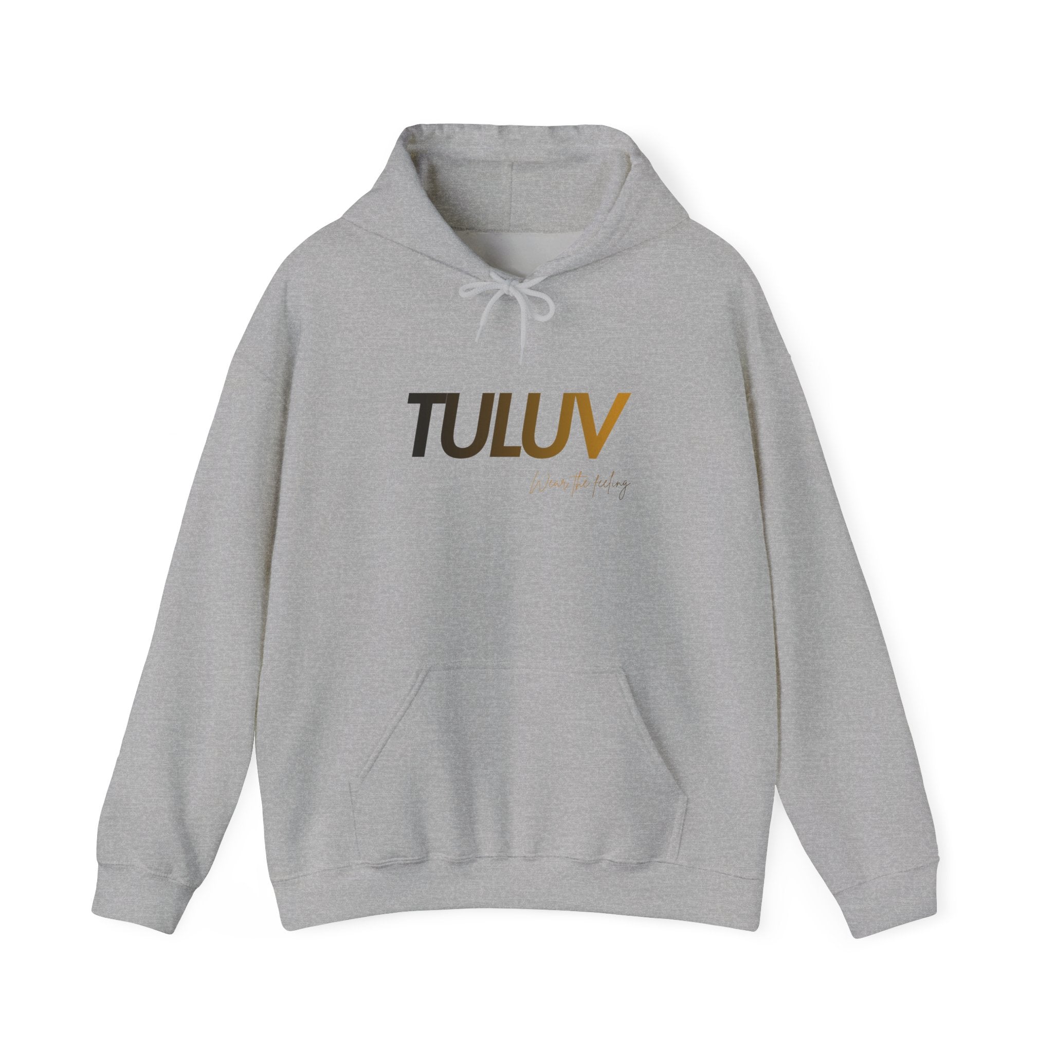 Tuluv Logo Hoodie — Minimalist White Pullover - TULUV