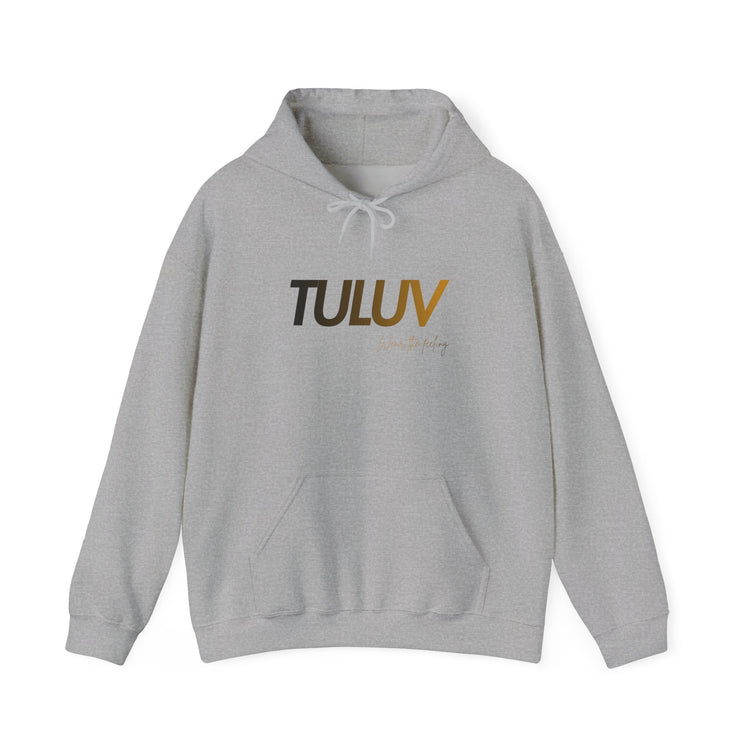 Tuluv Logo Hoodie — Minimalist White Pullover - TULUV