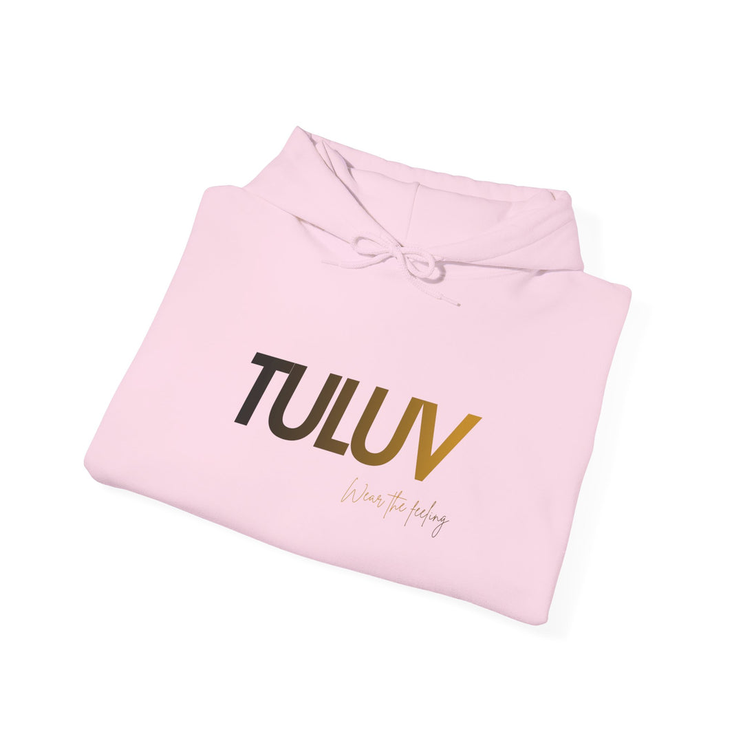 Tuluv Logo Hoodie — Minimalist White Pullover - TULUV