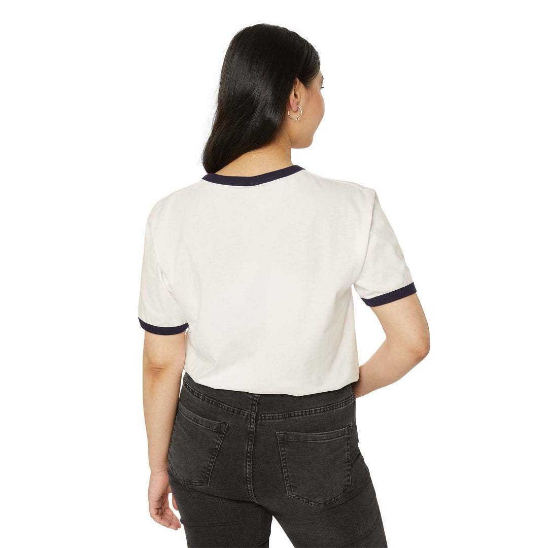 T-Shirt — Retro Ringer Tee with "TULUV" Logo - TULUV